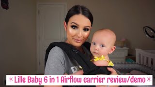 Avis Et Démo Du Porte-Bébé Lillebaby 6 En 1 Airflow Malinda Rocha