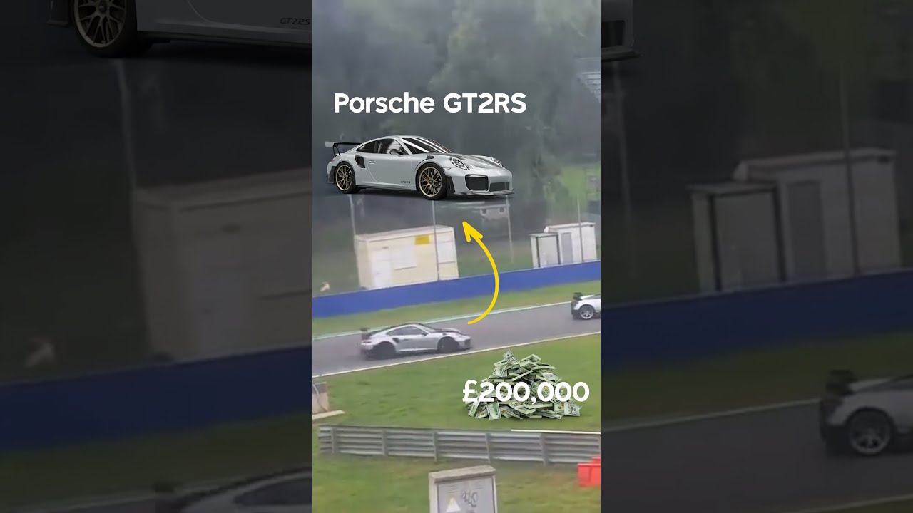 Pagani Vs Porsche Crash On Track Day Shorts