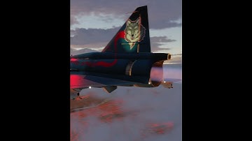 Epic AJS-37 Viggen Flyby: Majestic Mountain Soaring at Sunset! #shorts #dcs  @EagleDynamicsTV