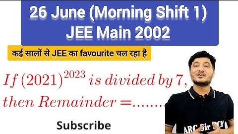 🛑JEE Mains 2022 (26 June Morning Shift 1) Binomial theorem Question Maths🛑