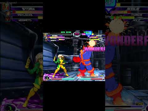 MvC2 [BMB5]: Strago - Rogue Infinite + Corner Push to 2x Kiss + Bubble 80% Sequence .:4.4.26:.