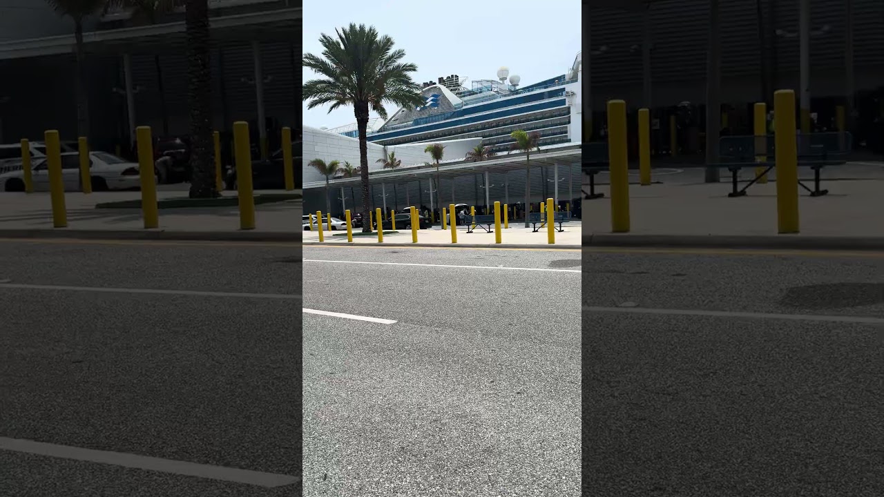 Caribbean princess Port Canaveral we’ll see how it goes !! ￼