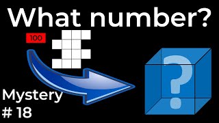 This is Mystery #18. Tiled Area Squares. What is the Mystery Number in the Box?