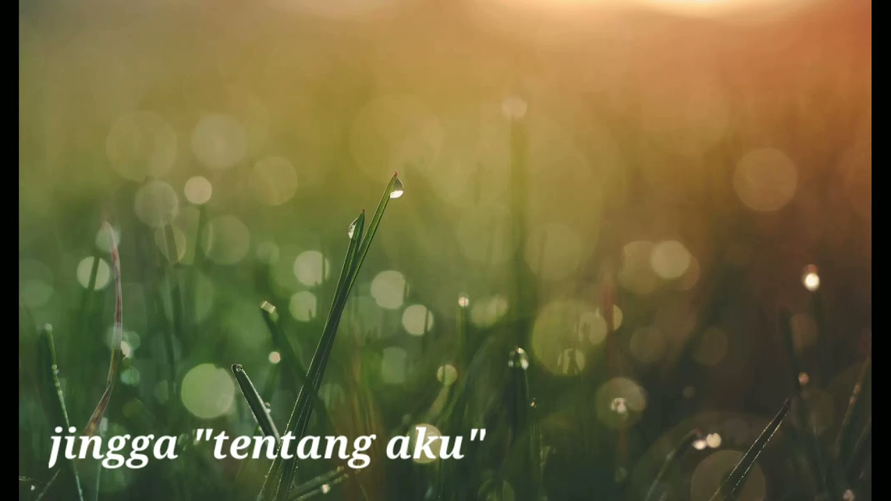 Jingga "tentang aku"