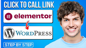 How to Add a CLICK TO CALL Link in Elementor & WordPress (2024)