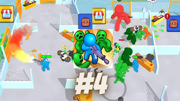 Z Defense #4- Gameplay Max Level Android,ios game All Levels Walkthrough Mobile Game App