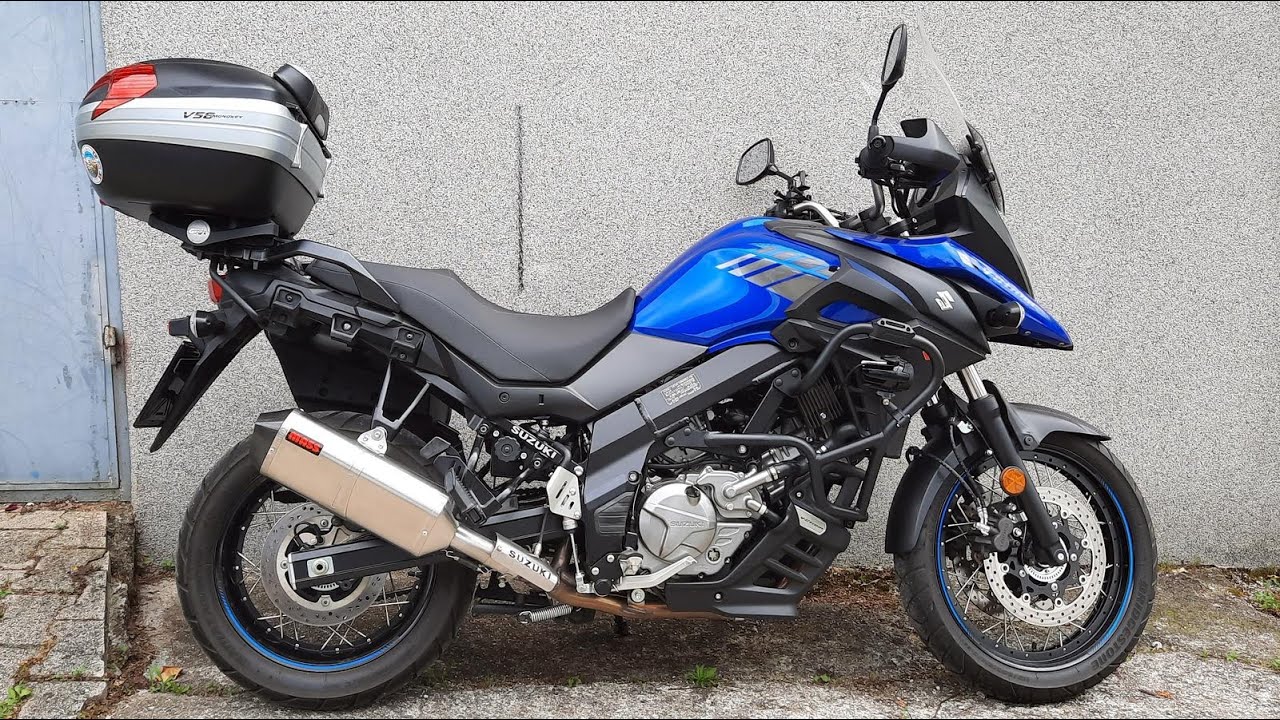 moto suzuki 650 v strom 2020