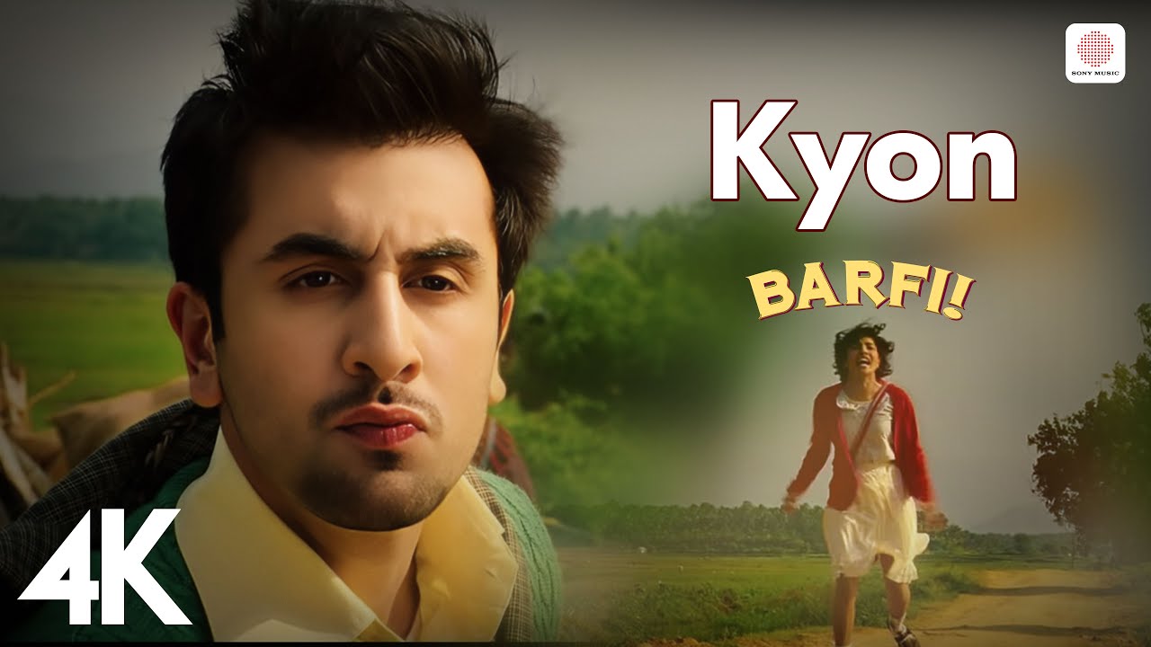 🎶 Kyon | 4K Video | Barfi | Pritam | Papon | Sunidhi Chauhan  