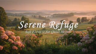 Peaceful Ambient in Misty Hills for Quiet Reflection