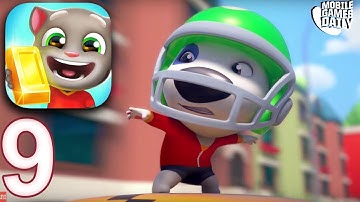 TALKING TOM GOLD RUN  - Hank Vs Robber - Gameplay Part 9  (iOS Android)