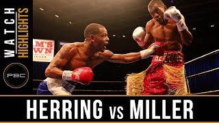 Herring vs  Miller HIGHLIGHTS: August 22, 2017 - PBC on FS1