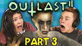 GET TO THE ELEVATOR!!! | OUTLAST 2  Part 3 (React: Gaming)