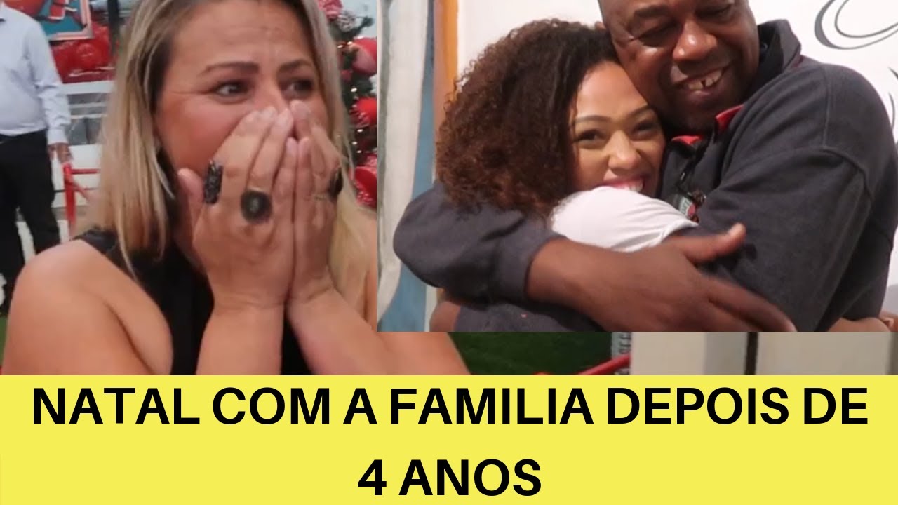 EMOCIONANTE - REENCONTRO SURPRESA PARA MEUS PAIS- Tente Não Chorar