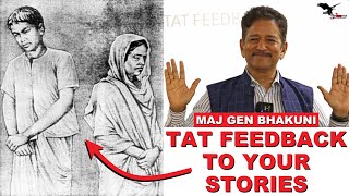 Maj Gen Bhakuni Reacts To Your TAT Stories - Thematic Apperception Test