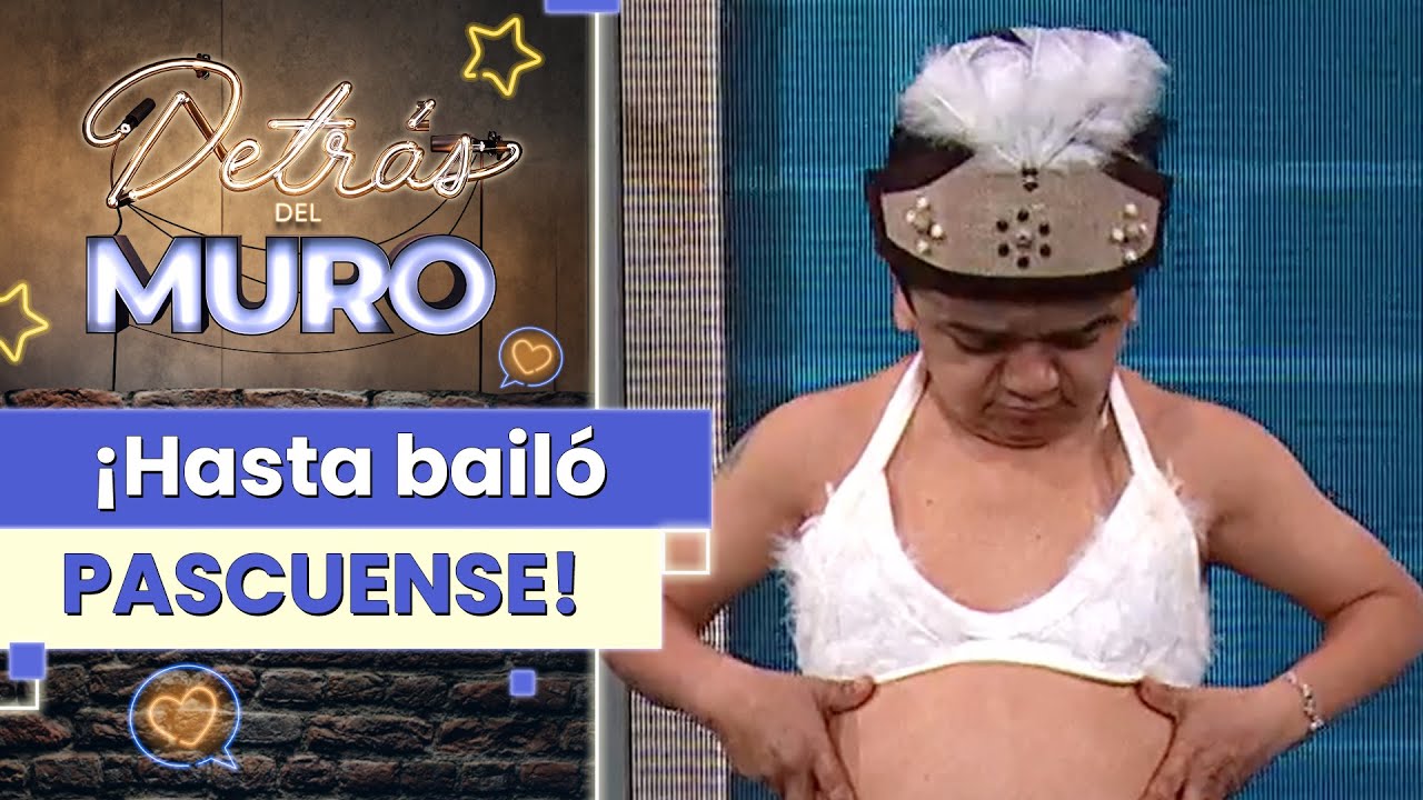 ¡Al ritmo del Sau Sau! 🗿 Miguelito MODELÓ disfraz del 18 de septiembre en reunión - Detrás Del Muro