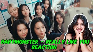 Babymonster - Really Like You M/V Reaction