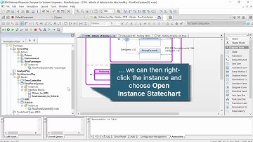 Rational Rhapsody Tip #49 - 3 ways to open an animated state machine (Simple)