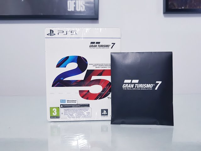 Gran Turismo 7 unboxing, vital game information & storage