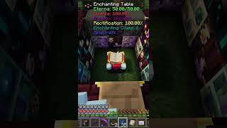 Reaching MAX Power! 💎 Apotheosis Enchanting Setup (Eterna, Quanta & Arcana) | #Minecraft #Shorts