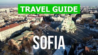 City of Sofia in 4k. Bulgaria, Sofia to visit