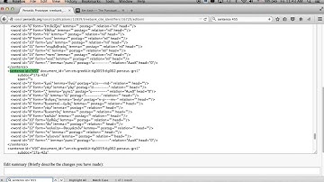 Editing Treebank XML