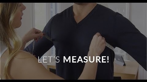How to measure yourself for a custom suit or a shirt - Hockerty -
