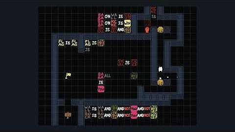 Cemetery (Level 16) solution (Baba is You / Museum of Unused Levels)