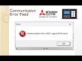 Mitsubishi GOC 35😊| CoDeSys Communication error fixed tips | Jack Automation | Tutorial✅
