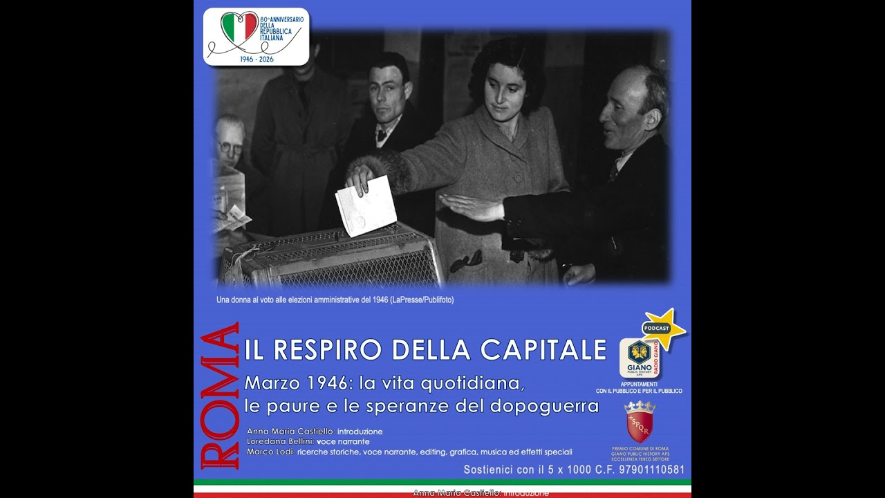 IL RESPIRO DELLA CAPITALE. Marzo 1946: la vita quotidiana, le paure e le speranze del dopoguerra