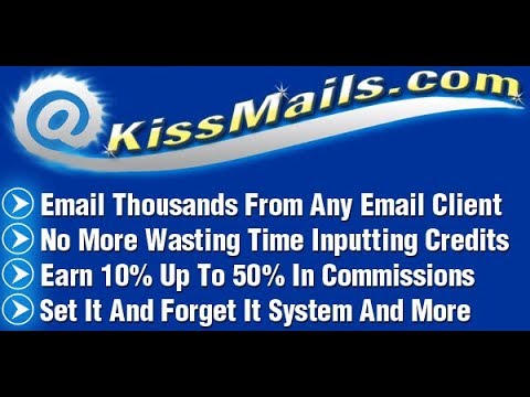 KissMails REGISTER And Send Mails Without Ever Having To Login To A Website