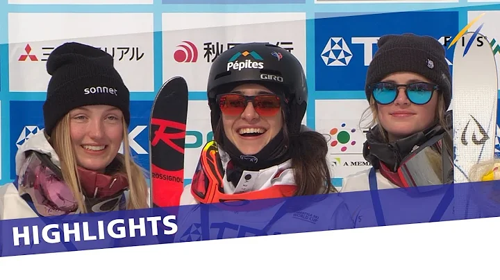 Olympic Champion Perrine Laffont earns victory in Tazawako Moguls | Highlights