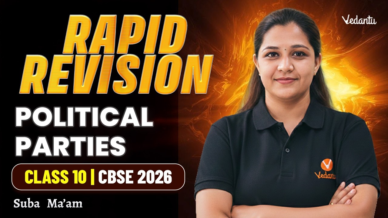 Political parties | Rapid Revision | Class 10 SST | CBSE 2026 | Suba Ma'am