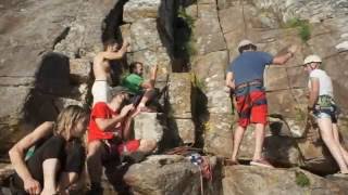 Escalada en Castro de Baroña - Club Troglobios - 6/2016 - RICHInomPARA