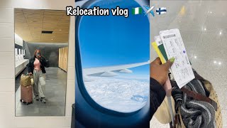 Travel Vlog : Moving from Nigeria 🇳🇬 to  Europe( Finland 🇫🇮)✈️||Qatar Airways