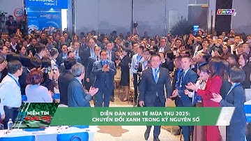 Diễn đàn kinh tế mùa Thu 2025: Chuyển đổi xanh trong kỷ nguyên số
