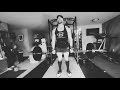 Deadlifts followed by a bicep workout (Thursday Week K) - I hit an est. 1 Rep max in this workout