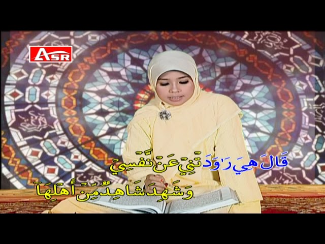 WAFIQ AZIZAH - MUROTAL - PENGAJIAN - SURAT YUSUF (Official Video ) HD class=