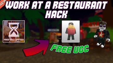 [FREE UGC] Work at a Restaurant OP Script (2023) PASTEBIN