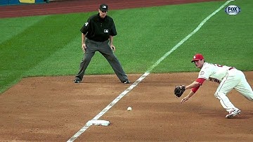 SF@STL: Freese makes a nice play to retire Scutaro