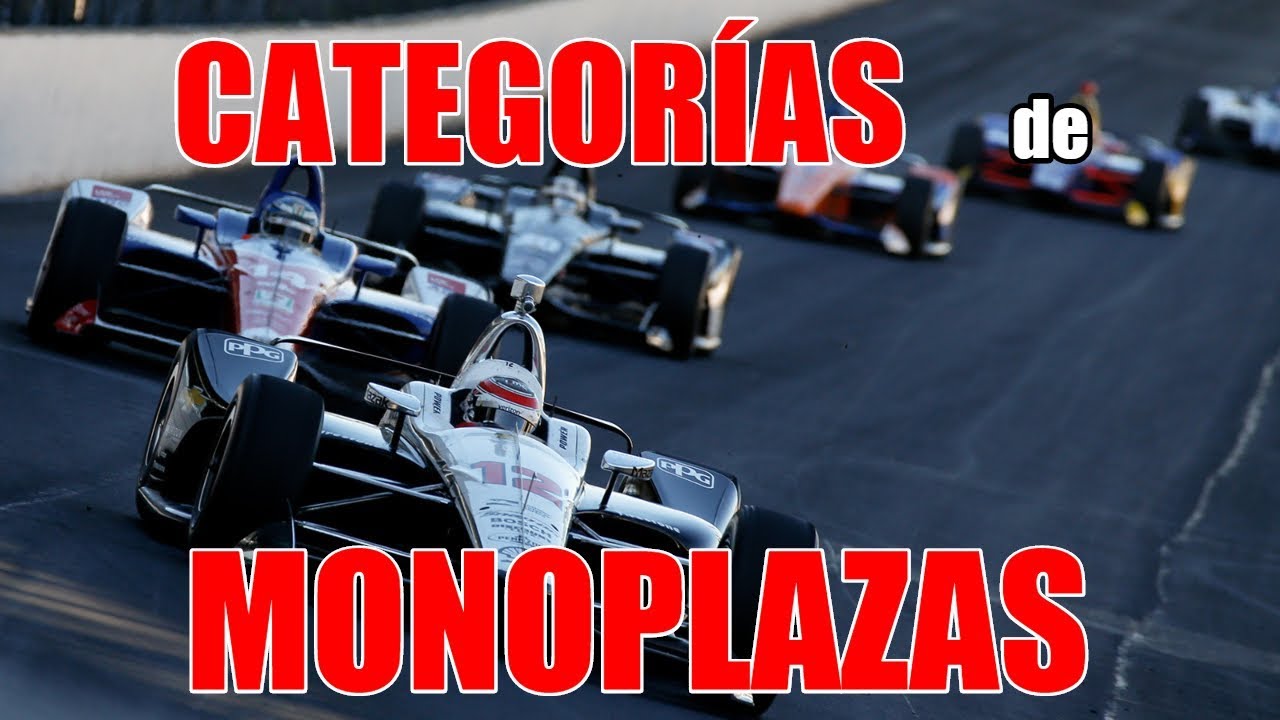 Formula Racing Ladder Las CATEGORÍAS de AUTOMOVILISMO 💣: Monoplazas 🔥 *The Racing Ladder ...