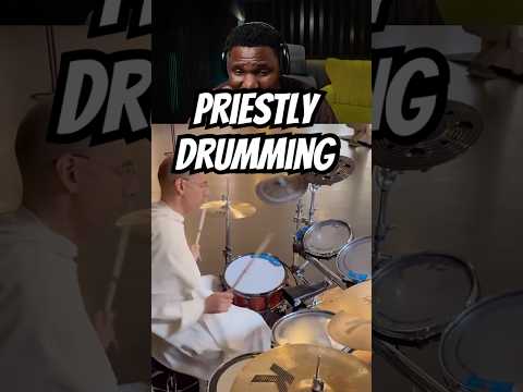 It’s not the pope but he is a great drummer #Drummer #Shorts #pope