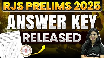 RJS Answer Key Objection 2025 📢 | Objection Last Date | Rajasthan Judiciary Objection Process | PW