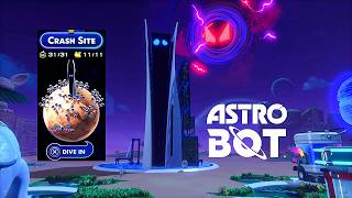 RESCUE ALL BOTS AND PUZZLE PIECES AT CRASH SITE | Astro Bot