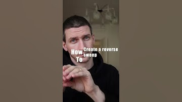 Thumbnail of How To Create a Reverse Sweep [#shorts]
