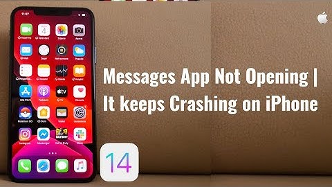 Messages App Not Opening after iOS 15.4 | Messages keeps Crashing on iPhone [Fixed]
