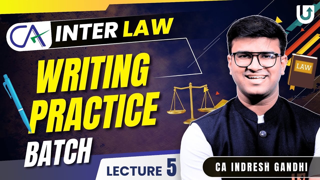 CA Inter Law Question & Answer Writing Practice Batch | L5 | LLP FEMA ...