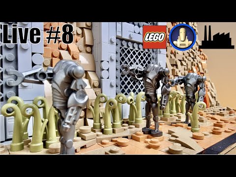 Live bauen - LEGO Star Wars MOC - Droidenfabrik auf Hypori | Part 8