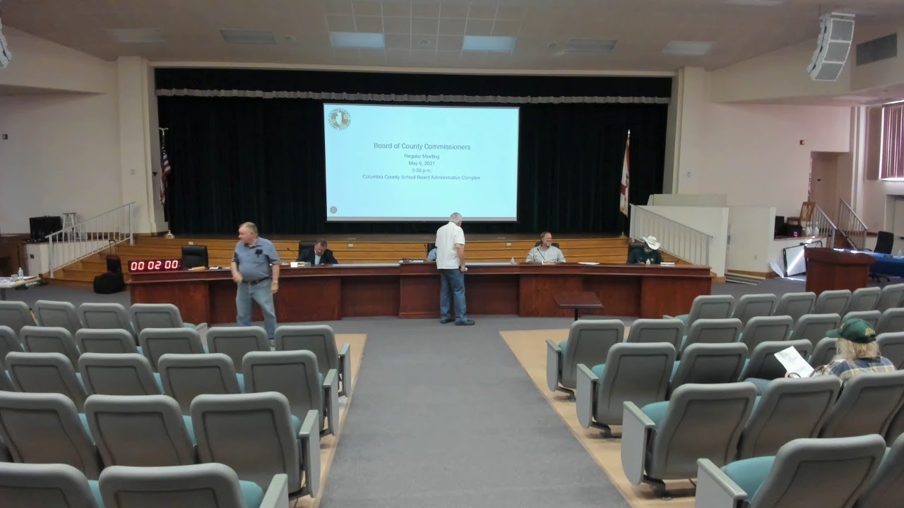 Columbia County Board of Commissioners Regular Meeting YouTube
