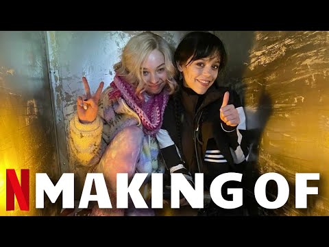 Making Of WEDNESDAY (2022) - Best Of Behind The Scenes & On Set Bloopers With Jenna Ortega | Netflix