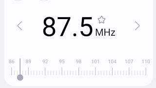Tulus - Monokrom on Car Audio FM 87.5 MHz via BT Music